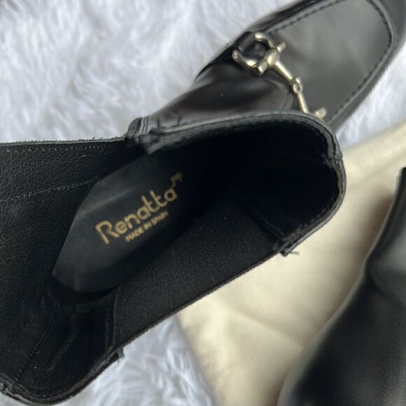 Renatta Jop Leather Ankle Boots with bit hardware size 7 - Picture 13 of 16
